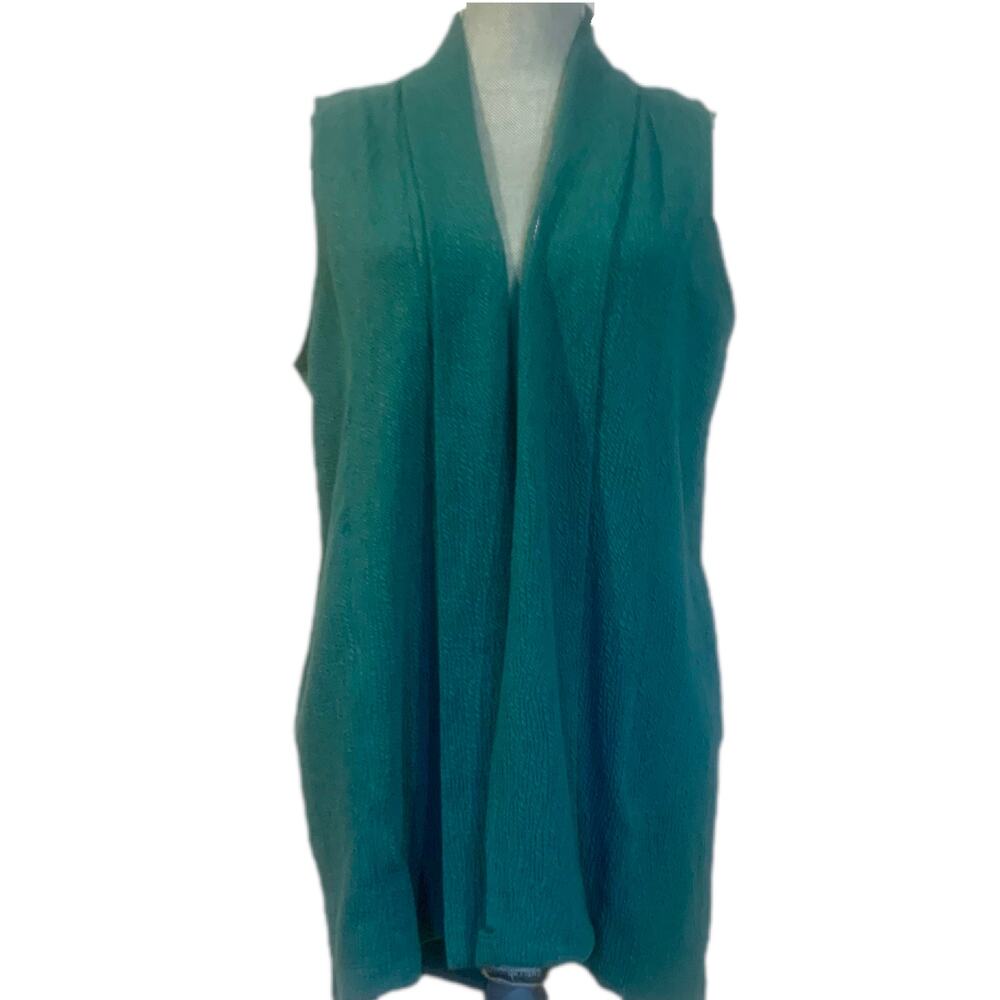 Soft Surroundings Teal Kimono